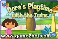 Dora's Playtime with the twins
